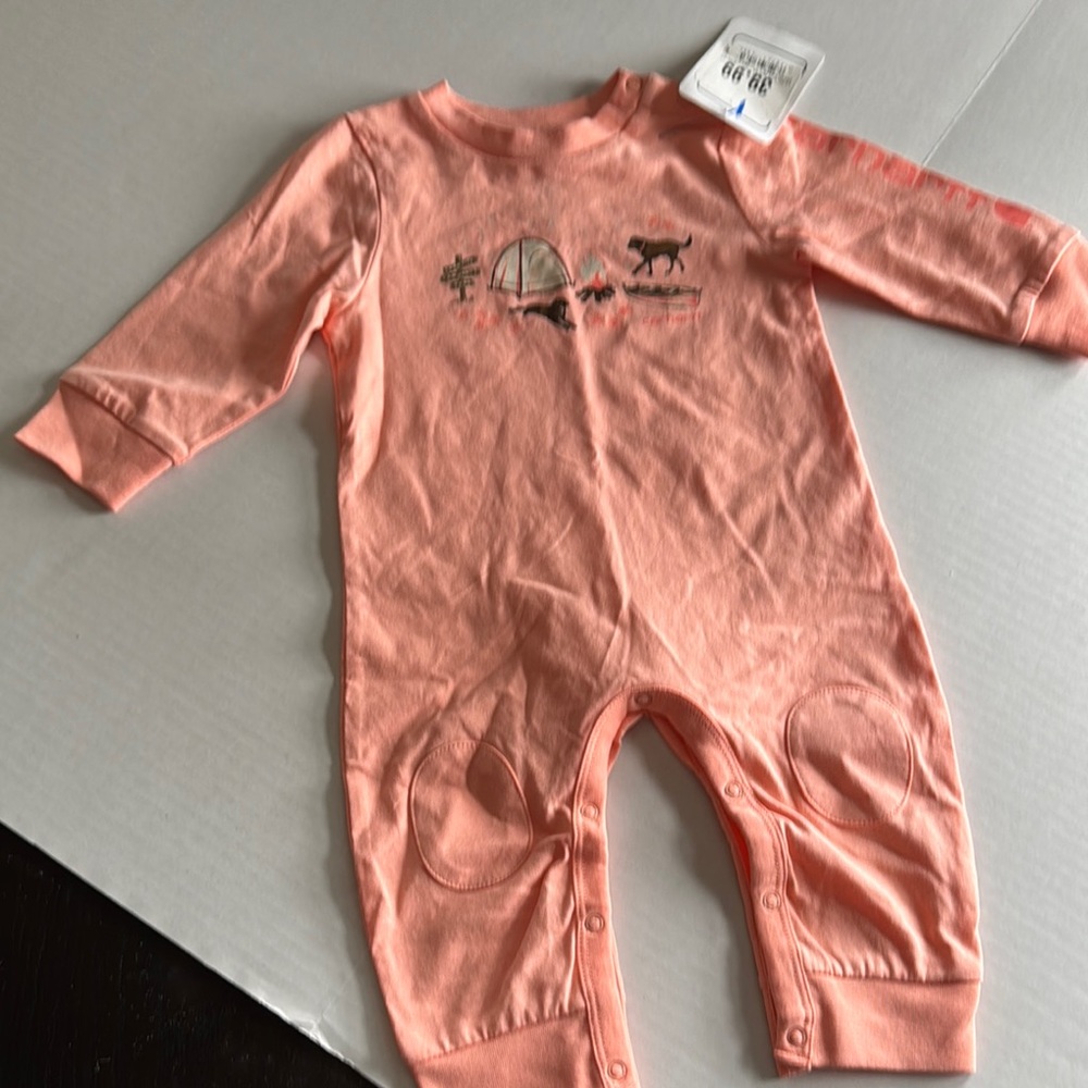 Peach One Piece with Soft Fabric
